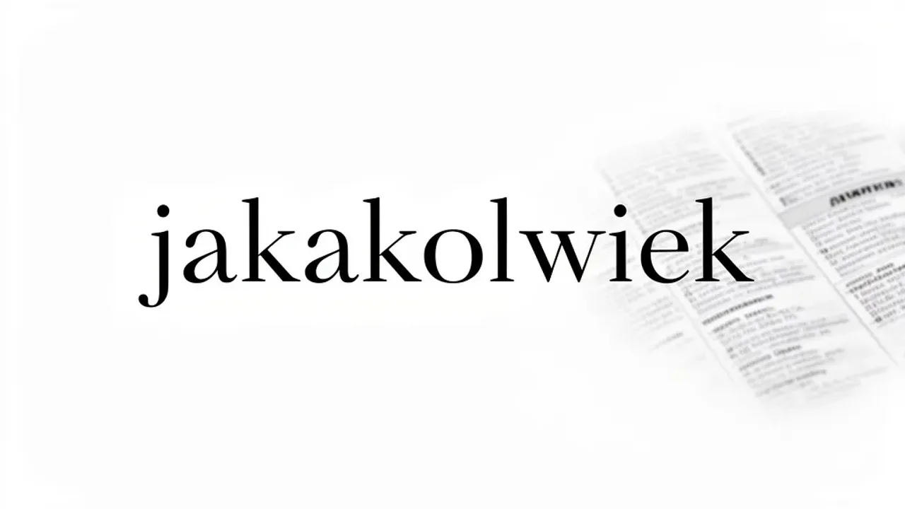 Jak pisać „jakakolwiek”? Poprawna pisownia łączna