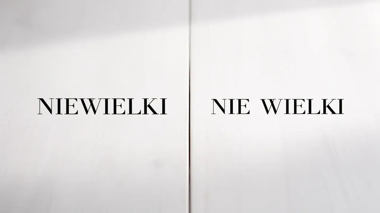 Niewielki: pisownia łączna czy rozdzielna?